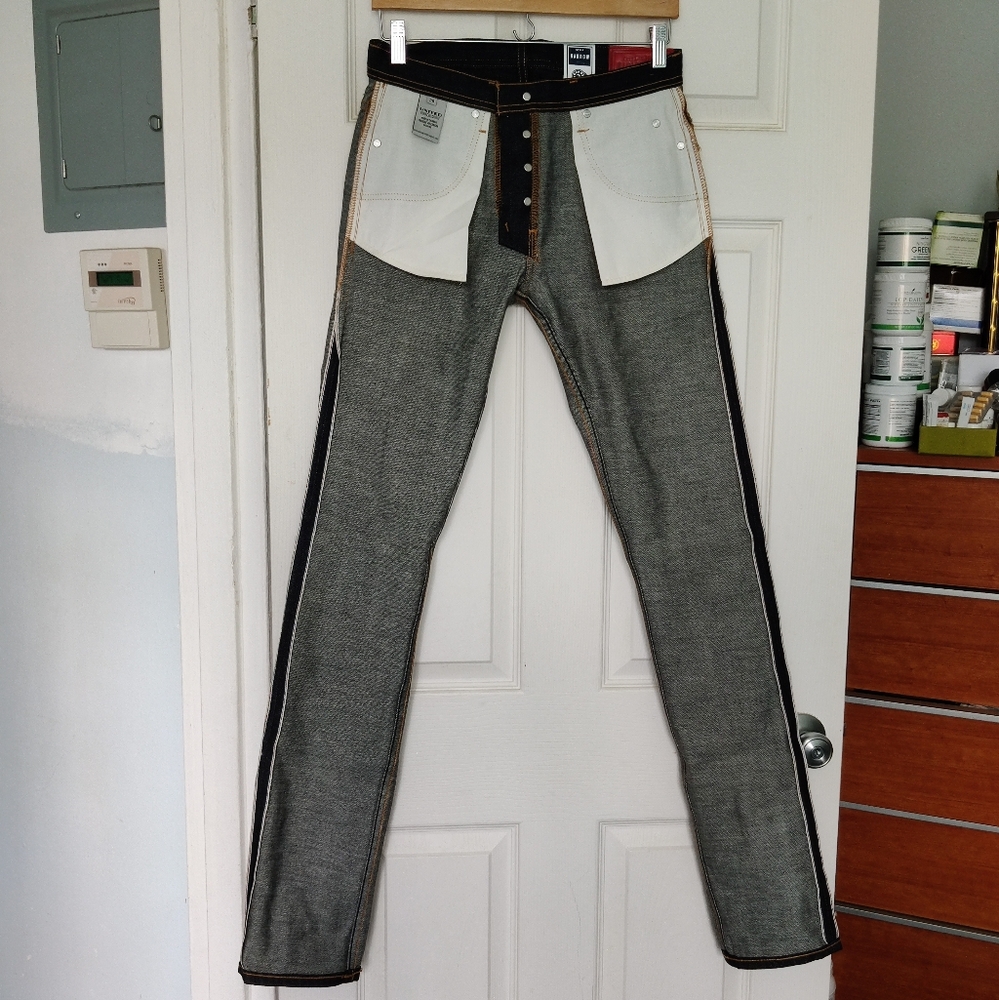 United Stock Dry Goods Men's Size 29 Selvedge Denim Jeans - Picture 4 of 6